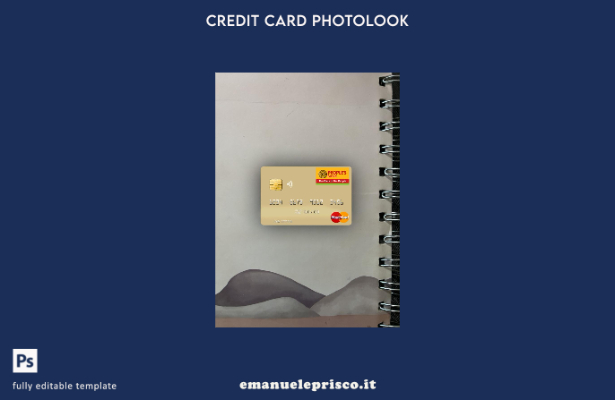 modello frontale photolook mastercard della Banca popolare dello Sri Lanka in st